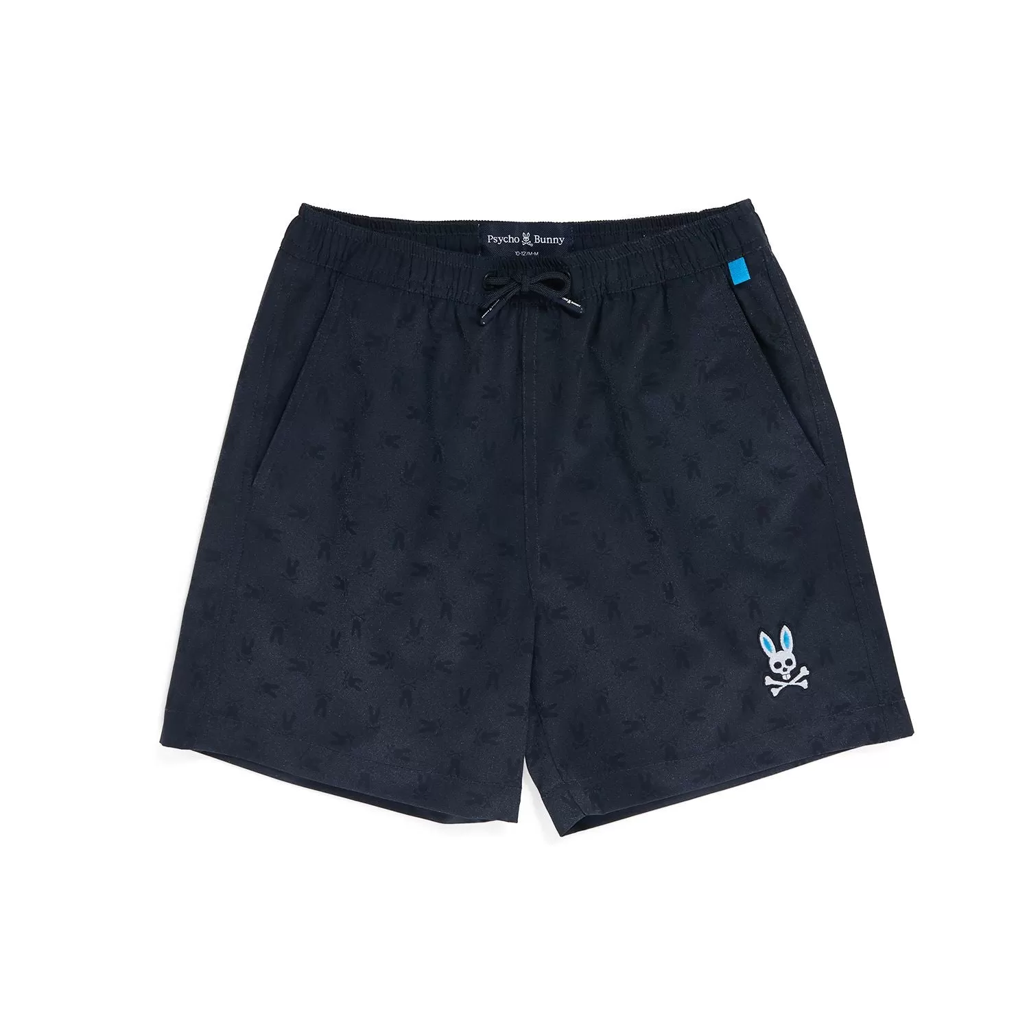 Psycho Bunny Kids Milan Hydrochromic Swim Trunks - Navy