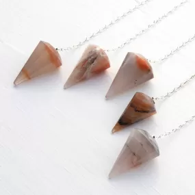 Quartz, Golden/Red Healer - Pendulum