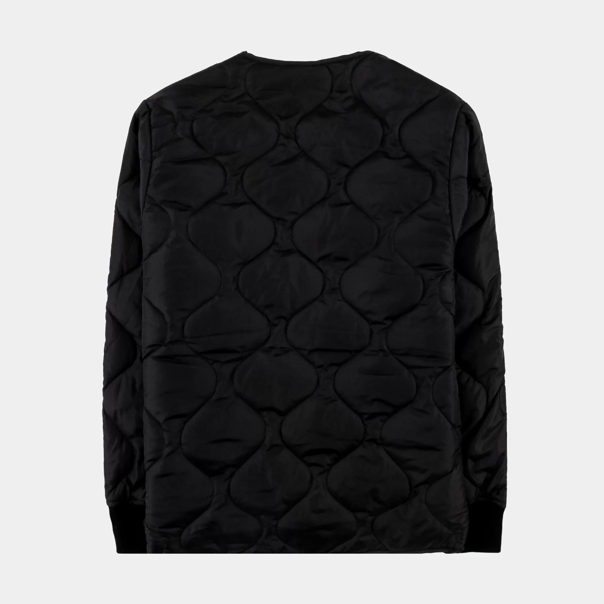 Quilted Liner Mens Jacket (Black)