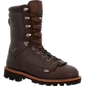 Rocky Men's Elk Stalker 10" Waterproof Outdoor Boot - Brown - RKS0564