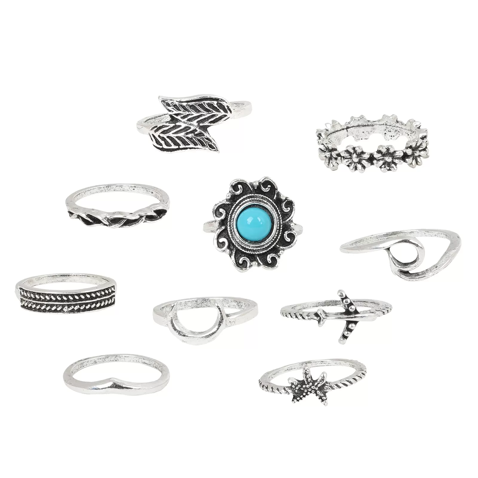 Ryla Boho Ring Set