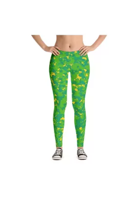 Saint Patrick's Day Camouflage Leggings