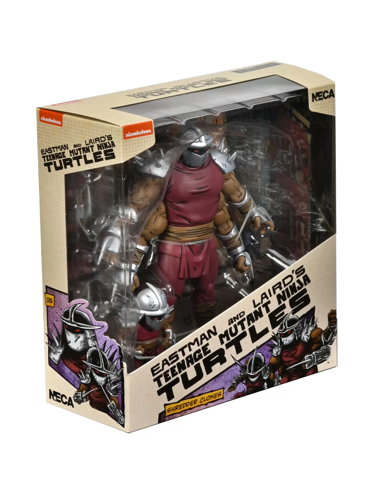 Shredder Clone & Mini Shredder - 7 Action Figurine - Teenage Mutant Ninja Turtles: Mirage Comics - NECA Collectibles