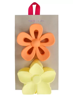 Simply Southern Chic Hair Clip Set - Elevate Your Style with Two Delightful Clips