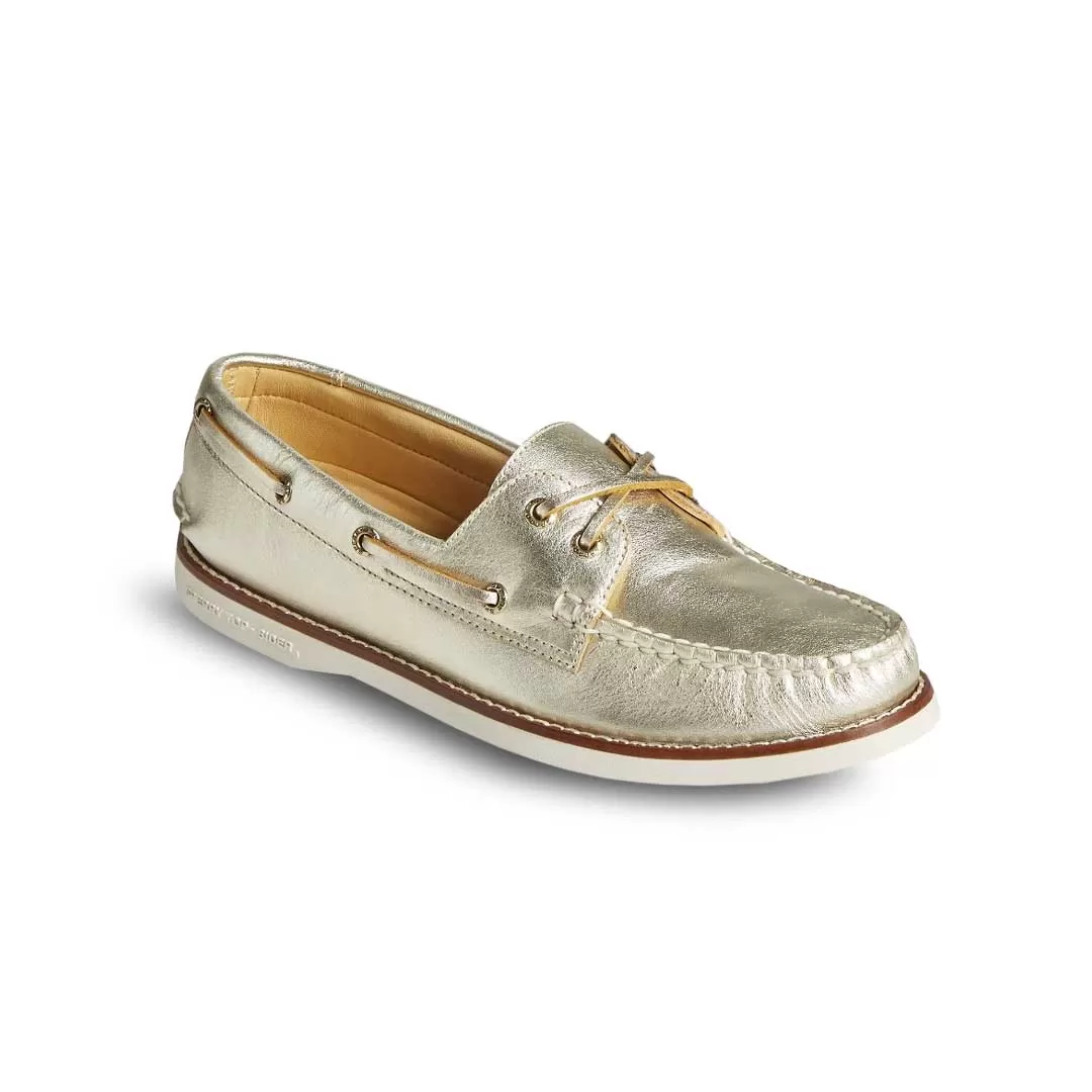 Sperry - Women's Gold Authentic Original 2 Eye Shoes (STS87107)