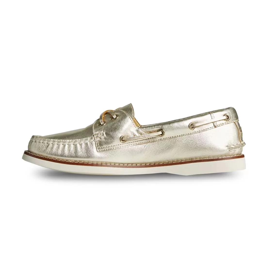 Sperry - Women's Gold Authentic Original 2 Eye Shoes (STS87107)