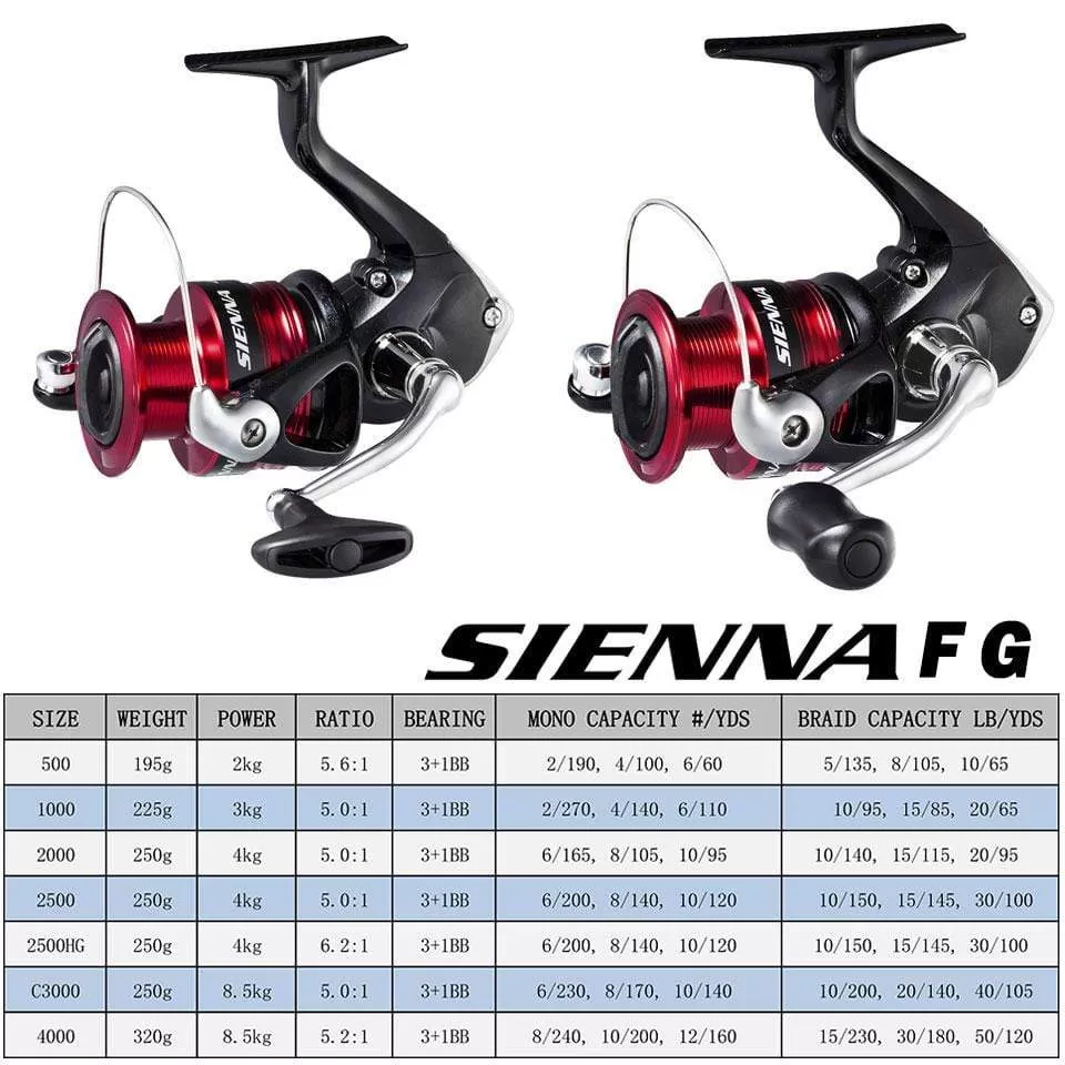 Spinning Fishing Reel Seawater/Freshwater 1000FG/2500FG/4000FG Aluminum Spool spinning reel carretilha de pesca