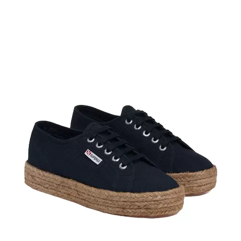 Superga women's canvas sneakers shoe with 2730 S00CF20 933 blue