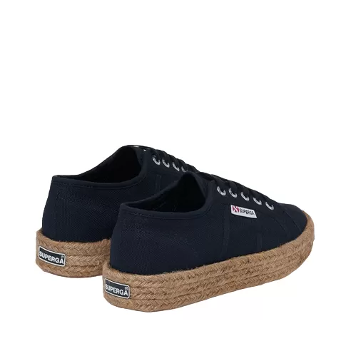 Superga women's canvas sneakers shoe with 2730 S00CF20 933 blue