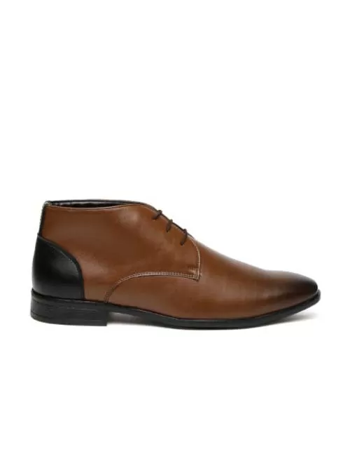 Tan Semi-Formal Brogue Shoes