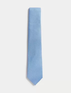 Textured Pure Silk Tie