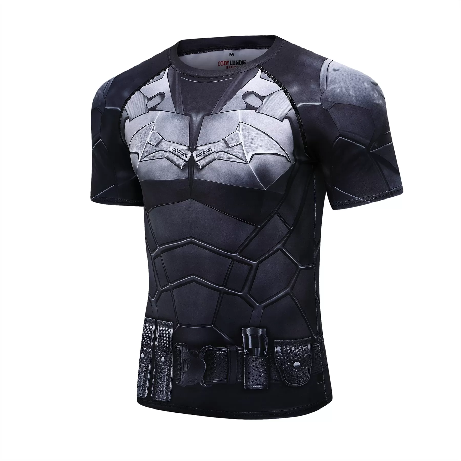 The Batman Compression Elite Short Sleeve Rashguard