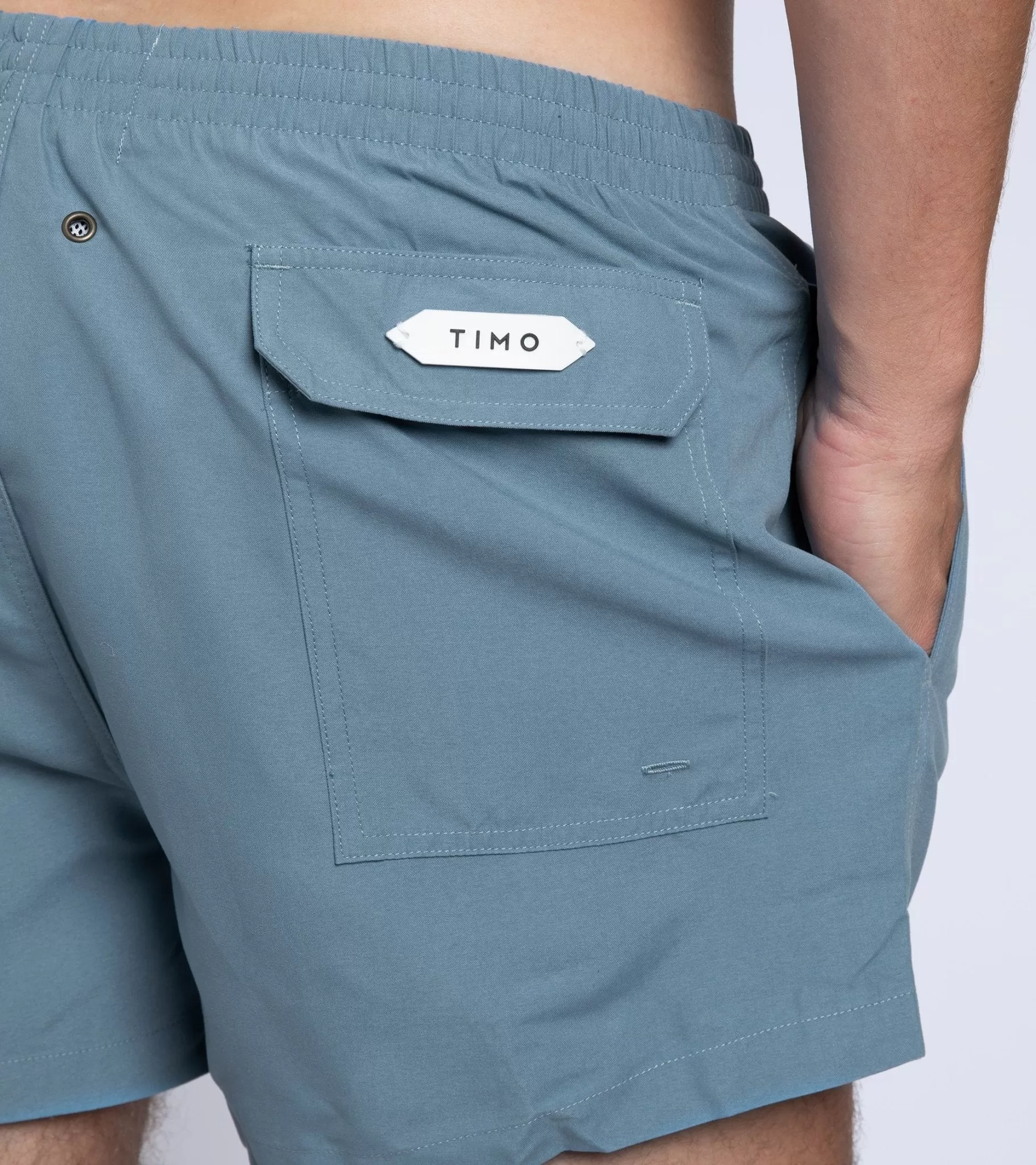 Timo Prep Nylon Swim Shorts: Blue