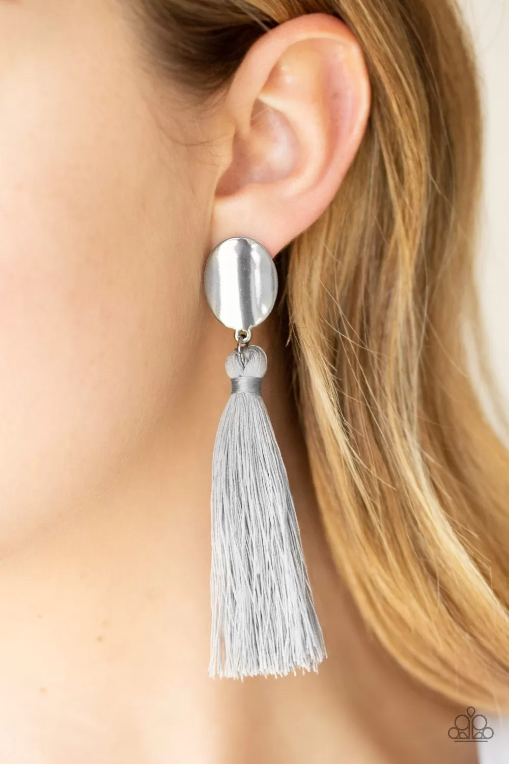 Va Va PLUME Silver-Earrings