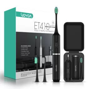 VOYOR Portable Sonic Electric Toothbrush ET410