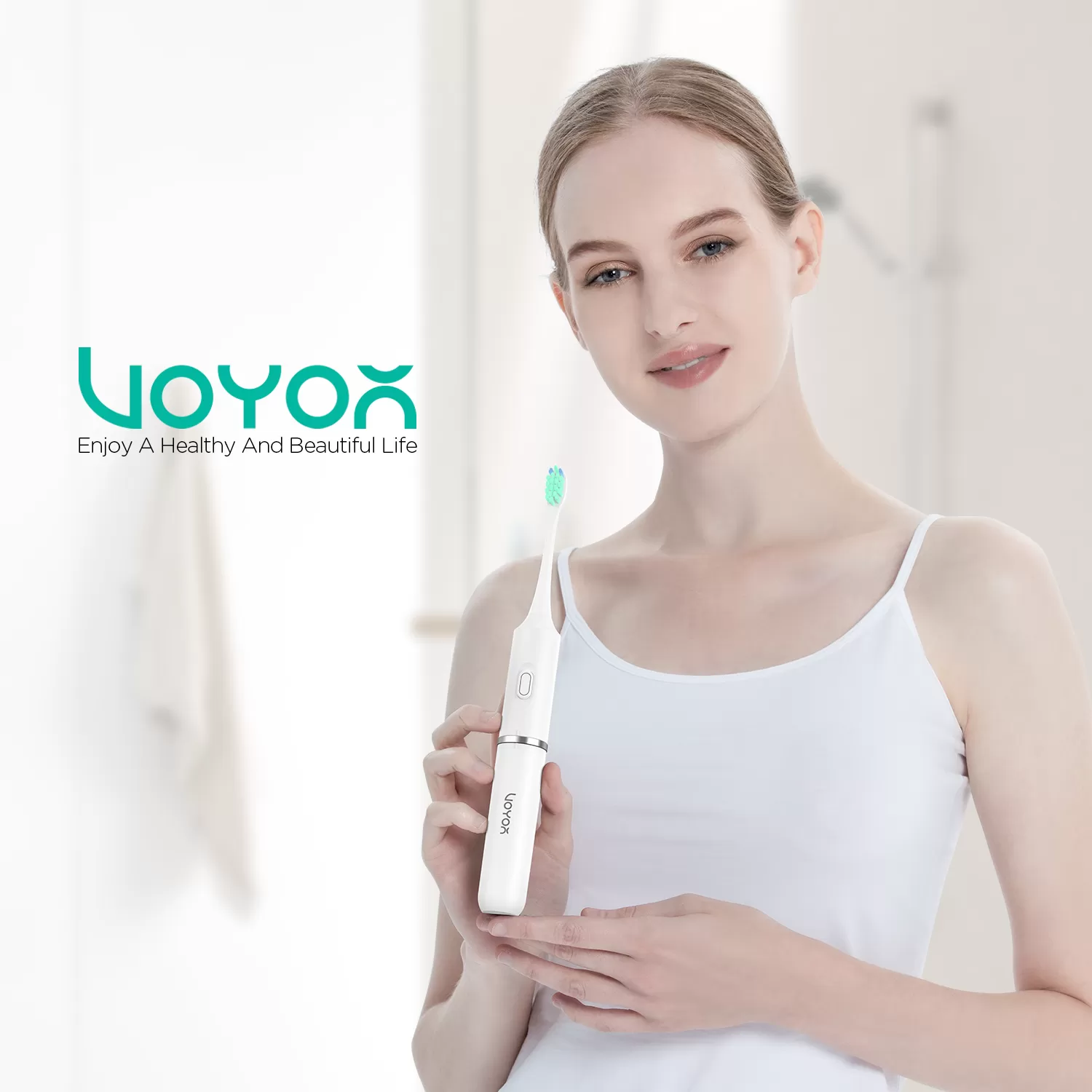 VOYOR Portable Sonic Electric Toothbrush ET410