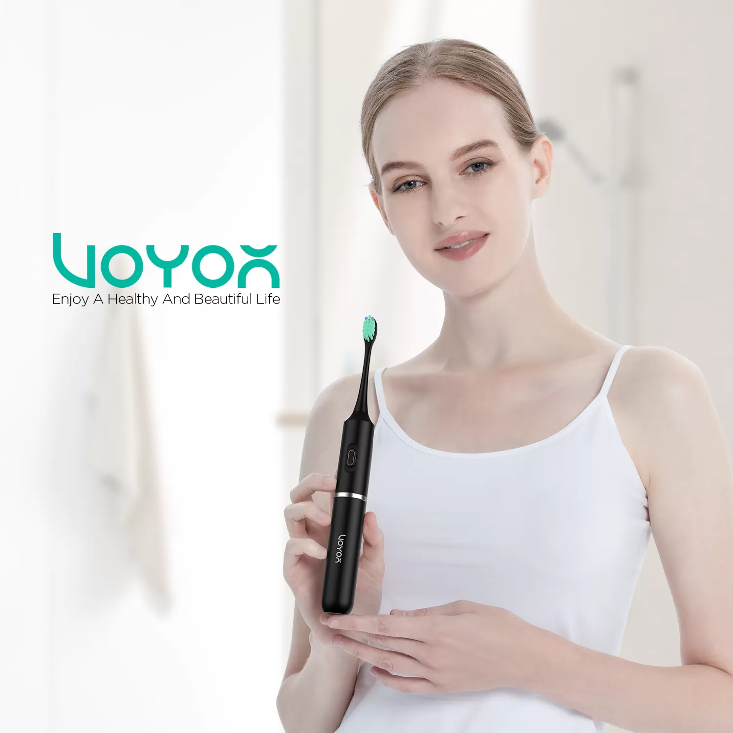 VOYOR Portable Sonic Electric Toothbrush ET410