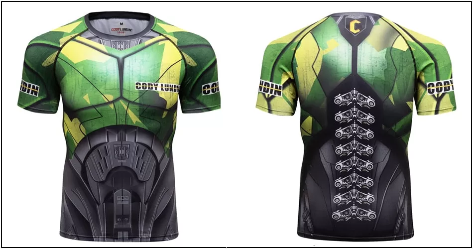 Warrior Compression 'Ground Zero | Set of 2' Elite Rashguard