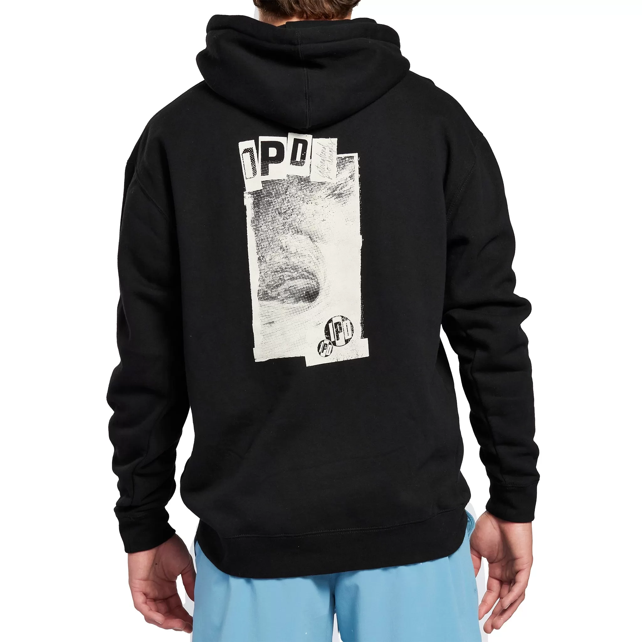 Wedge Pullover Fleece Hoodie