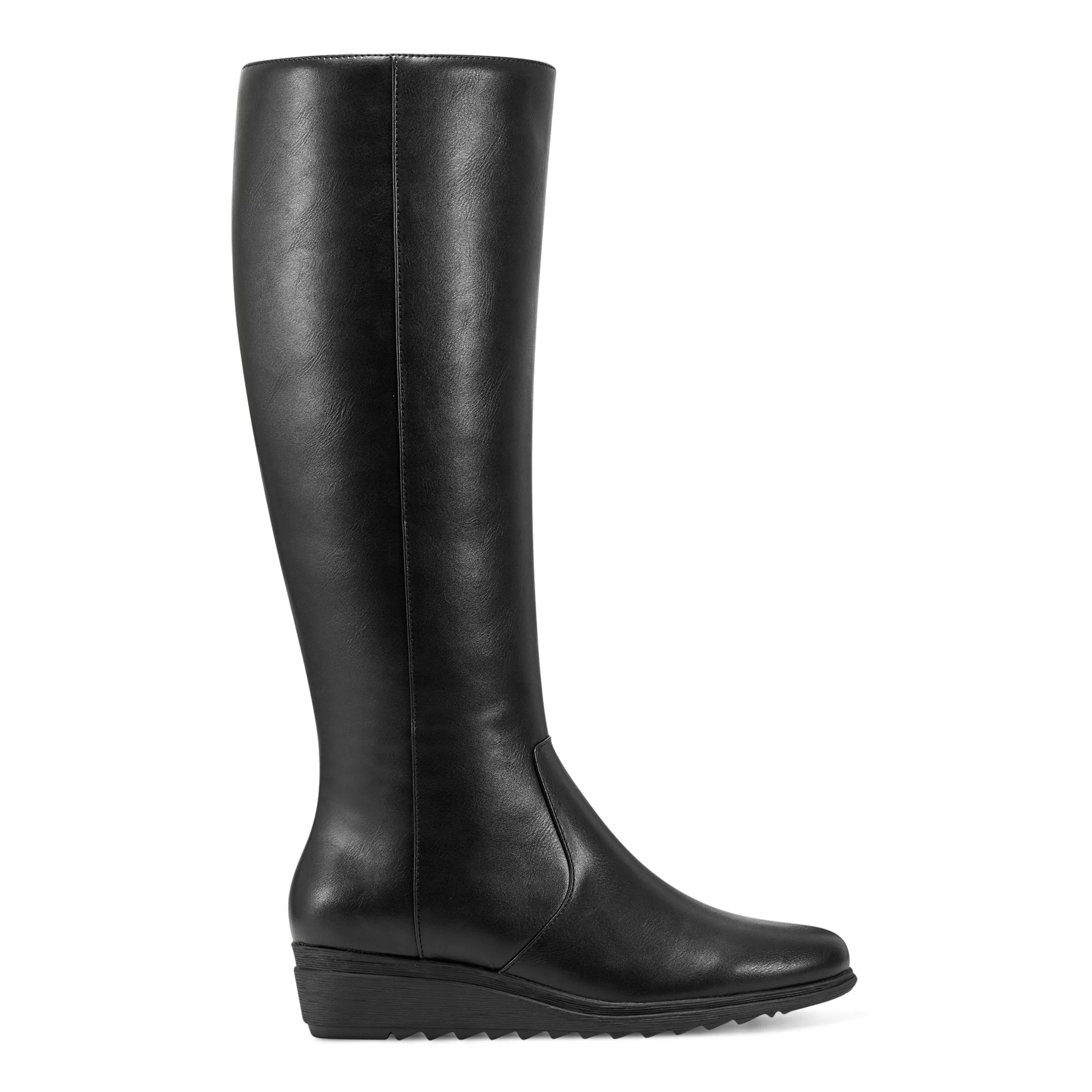 Yumi Casual Tall Wedge Boots